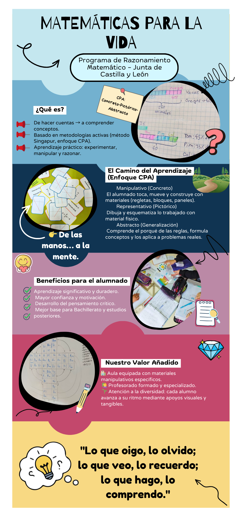 Infografía programa razonamiento Infografía programa razonamiento